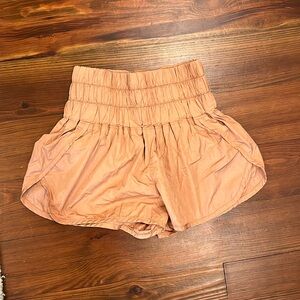 Orange Free people shorts